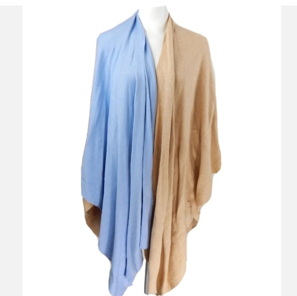 J. Mclaughlin Blue Beige Wrap